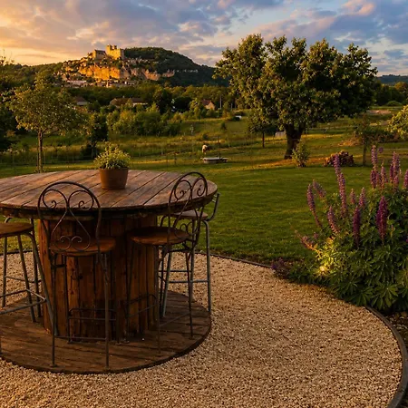 Maison Perigourdine 6 Pers Jacuzzi Privatif Vue Chateau De Beynac Holiday home Castelnaud La Chapelle